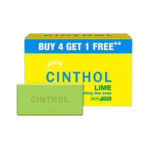 CINTHOL Lime Bath Soap (5 x 150 g)