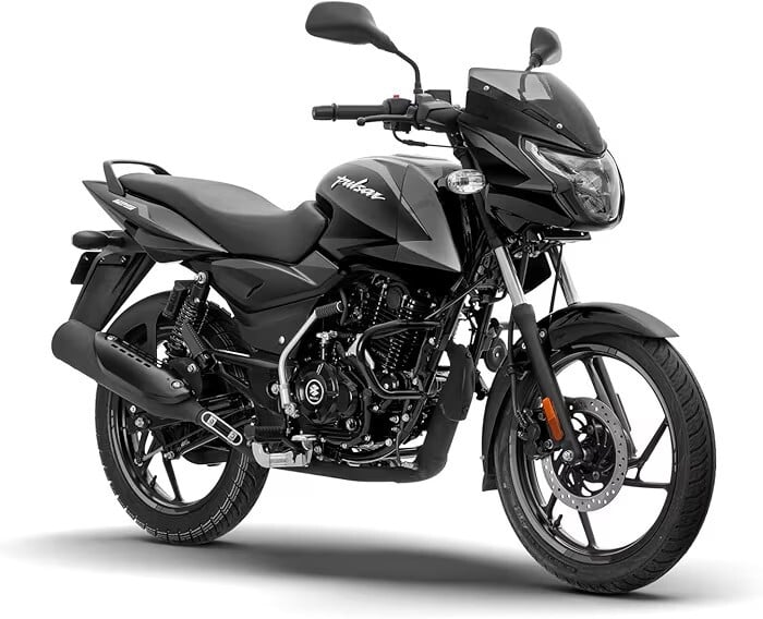 Bajaj Pulsar 125 Neon Disc Bike Ebony Black Grey Booking for Ex-Showroom Price