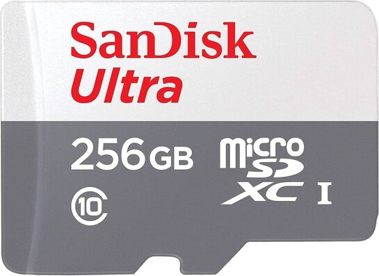 Made for Amazon SanDisk 256GB microSD Memory Card for Fire Tablets and Fire TV (SDSQUNB-256G-AZFMN)