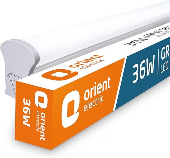 Orient Electric 36W Grace Delite Mushroom LED Batten| 4000 lumens Bright Light Output| 6500K, Cool White| Pack of 1