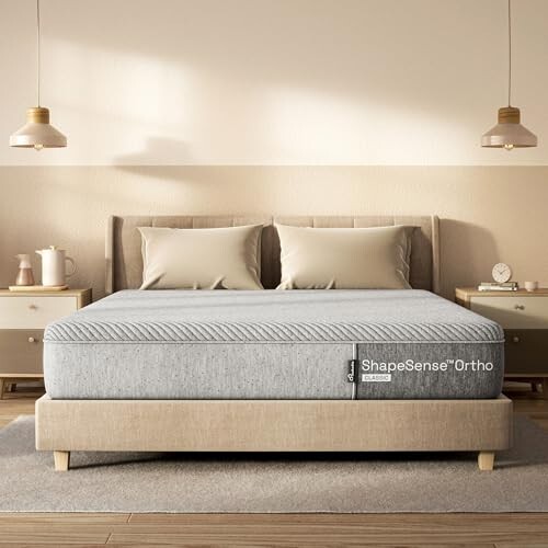 Wakefit ShapeSense Orthopedic Classic Memory Foam Mattress | 10 Years Warranty (74x48x6 Inches, Medium Firm)