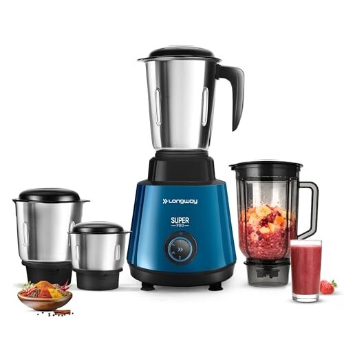 Longway Super Pro Juicer Mixer Grinder | Up to 750W 