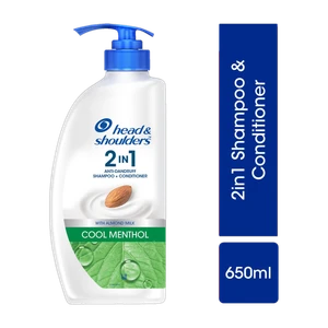 HEAD & SHOULDERS Cool Menthol 2-in-1 Anti-Dandruff Shampoo + Cond.