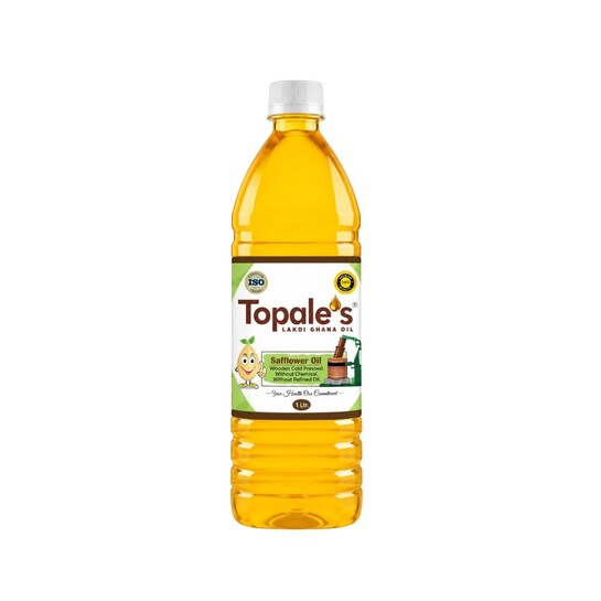 Topale's Premium Cold Pressed Safflower Oil 1 ltr