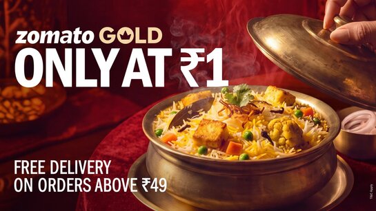 Zomato Gold Loot  for ₹1