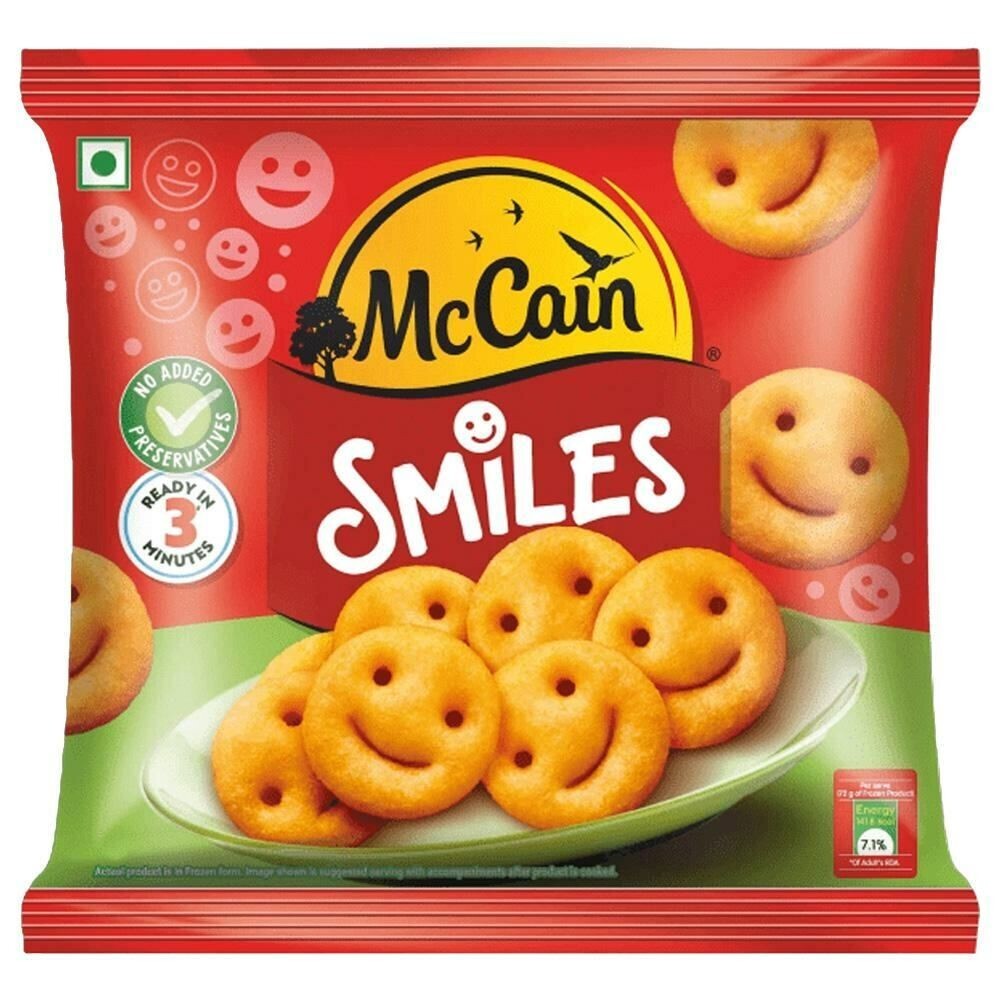 McCain Smiles 415 g at 68% off in Jiomart