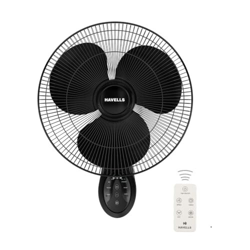 Havells Gatik Pro BLDC 400mm Wall Mount Fan | RPM: 1350 