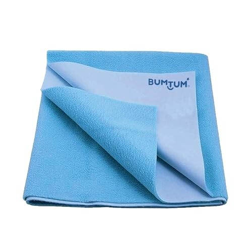 Bumtum Baby Dry Sheet Waterproof Soft Fleece Baby Bed Protector (Pack of 3)