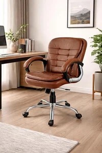 Oakcraft Leatherette Office Executive Chair [100% Supercoins Back deal]