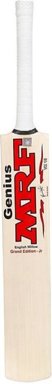 MRF (SIZE-6) genius grand virat kohli signed Poplar Willow Bat