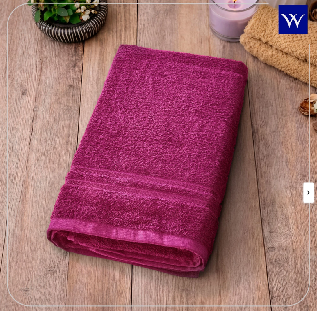 Flipkart Minutes - Welspun Cotton 380 GSM Bath Towel (location specific)