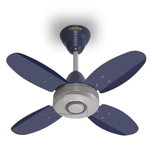 ACTIVA Ornet 600mm Ceiling Fan for Kitchen & Small Rooms | 4 Blade High Speed Fan