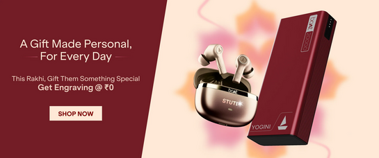 Get Engraving @ ₹0 | This Rakhi, Gift Them Something Special 