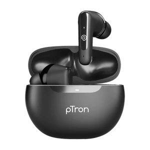 PTron Bassbuds Vibe w/ 34hrs Playtime, Mobile App, Clear Calls, 1...more