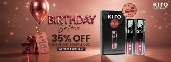 Its our Birthday Sale| 35% Off on Velvet Souffle Duo | Birthday Exclusive: Velvet Soufflé Combo at 35% OFF.