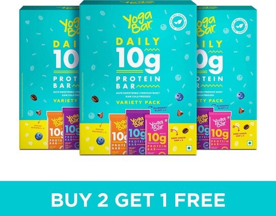 Yogabar Variety Pack Protein 18 Bars