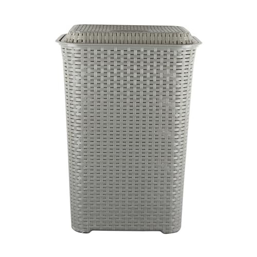 Cello Eliza Laundry Basket with Lid (50 L) [Apply 30% Coupon]