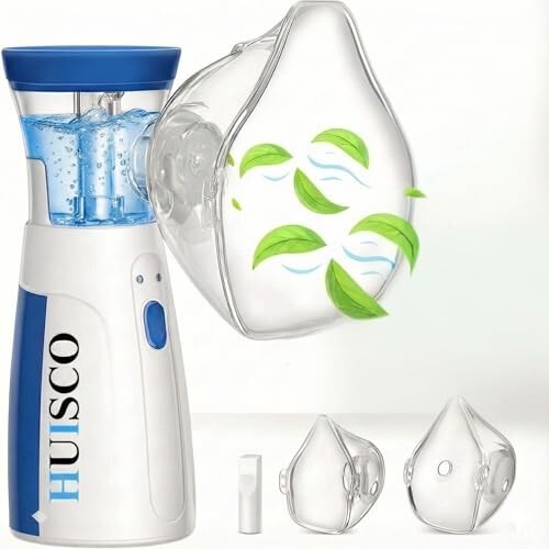 Portable Mesh Nebulizer for Adults and Kids Travel and Household Use
