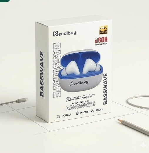 Needibay Basswave True Wireless Earbuds 
