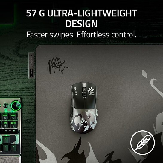 Razer DeathAdder V4 Pro - NiKo Edition | Optical Scroll Wheel, Optical Switches Gen-4, Focus Pro 45K Sensor Gen-2
