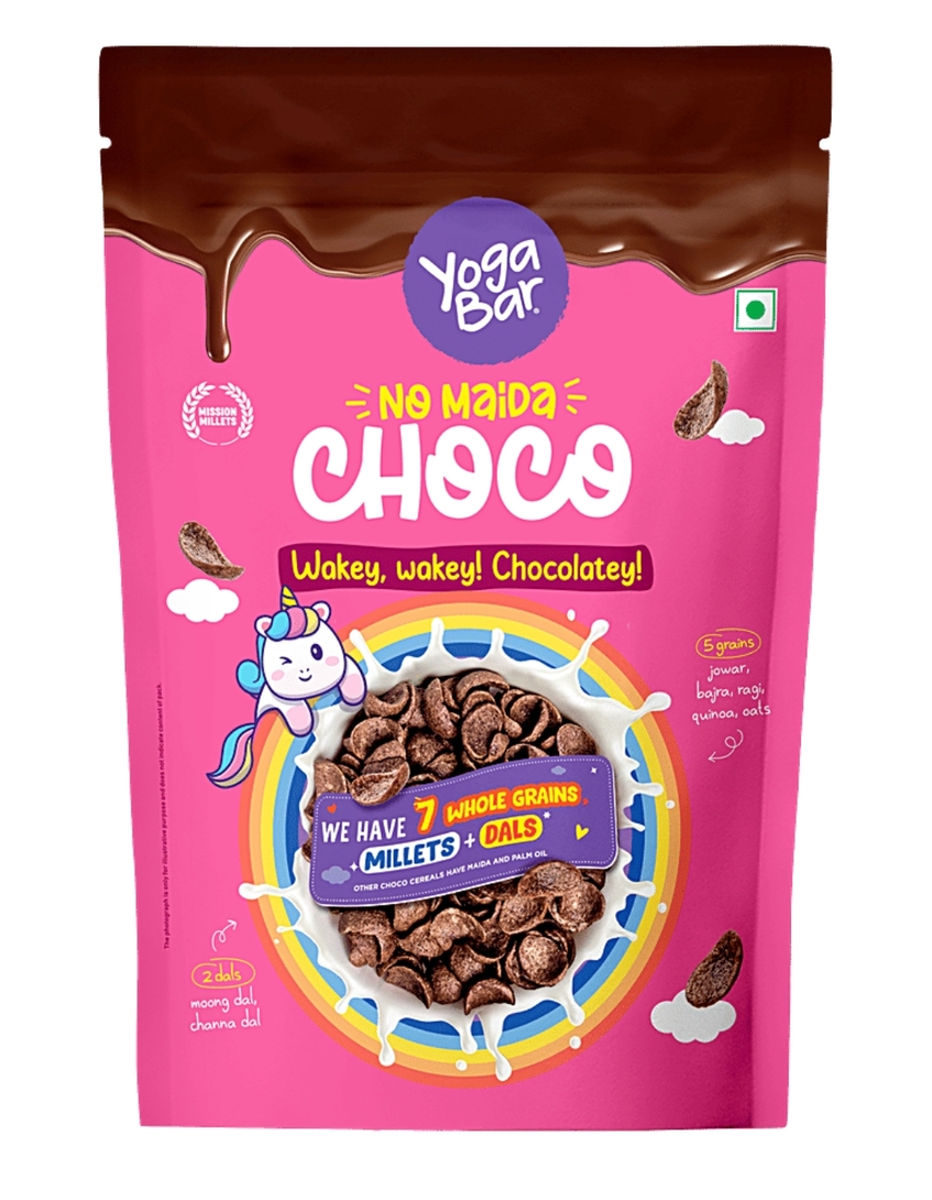 Bigbasket → Yogabar Yo Chos Choco Cereal (No Maida) 345 gm at ₹62