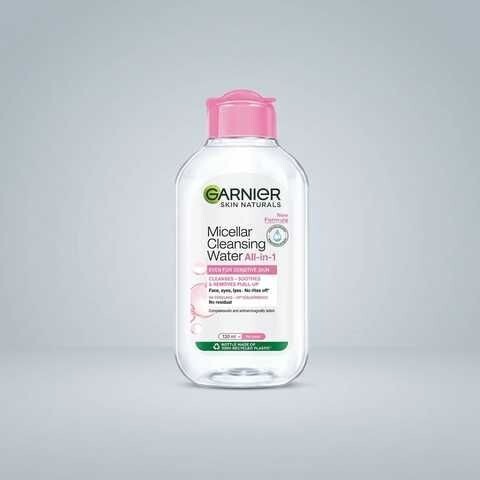 POP UPI - Garnier Skin Naturals, Cleansing Water, Hydrating & Soothing, Micellar Cleansing Water