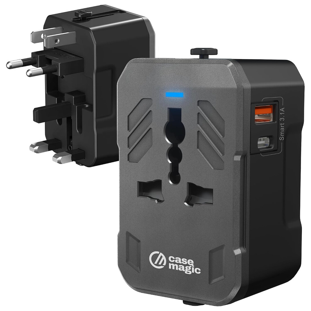  Case-Magic Universal Travel Adapter @ ₹751 | 60% OFF on ₹1,999 MRP | 6% Coupon!