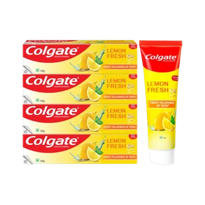 Colgate Lemon Fresh Whitening Gel Toothpaste (480 g, Pack of 4)