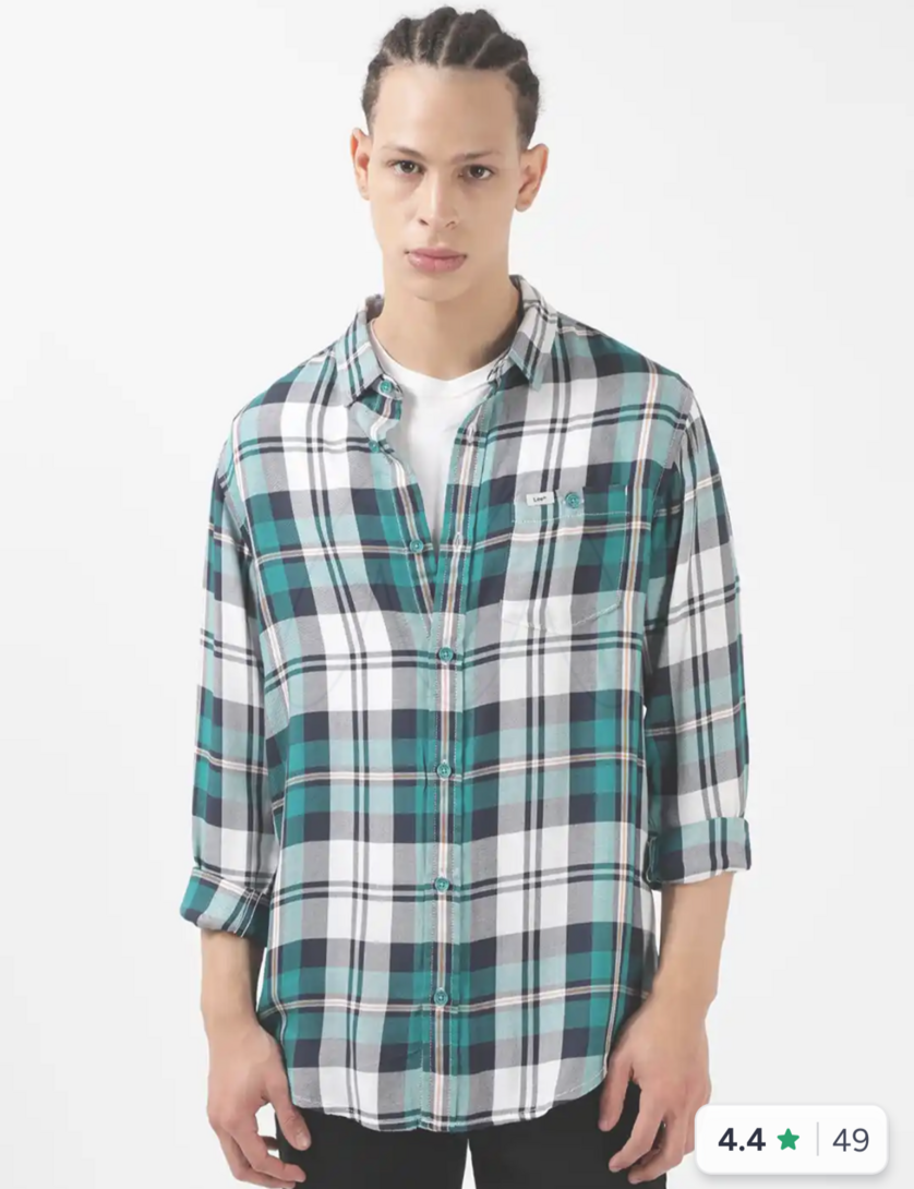 Upto 81% Off On Wrangler & Lee Shirts 