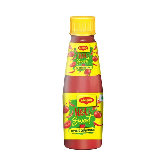 MAGGI Hot & Sweet Tomato Chilli Sauce, Perfect Blend of Tomatoes & Chillies, 200g