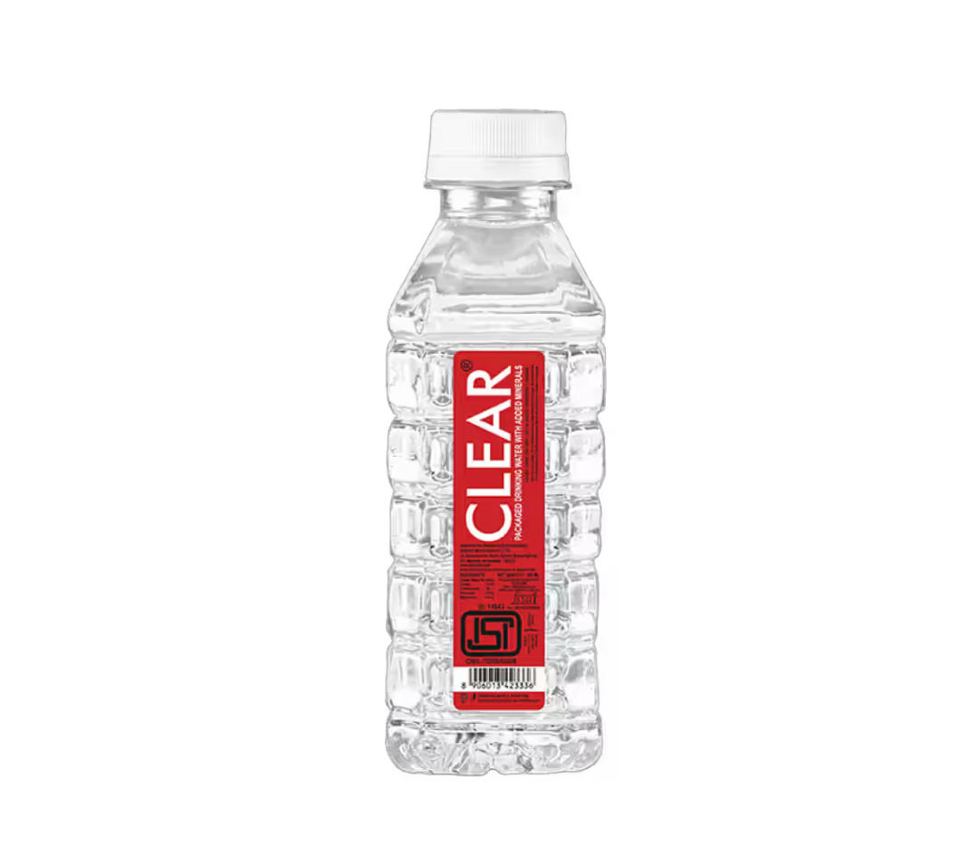 Clear Premium Drinking Water 200ml | Naturally Filtered, Added Minerals for Pure & Refreshing Taste | Bottle on Instamart