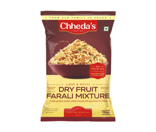 Chheda's Dry Fruit Farali Mixture (No Palm Oil) on Instamart
