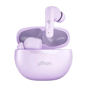 PTron Bassbuds Vibe w/ 34hrs Playtime, Mobile App, Clear Calls, 1...more