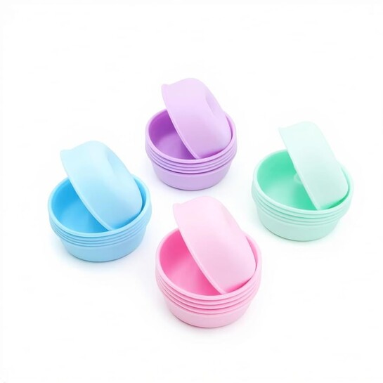 Arto Silicone Donut Maker, Multicolor, 6 Piece Set – Non-Stick, Food-Grade Baking Mould for Oven, Microwave, OTG – DIY Donut, Cake, Muffin, Chocolate Tray – Easy Release & Dishwasher Safe