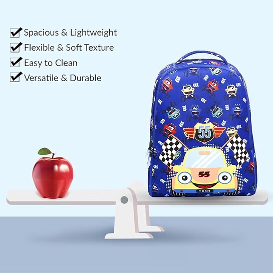 Tukzer Baggita Kids School Bag, Printed Toddler Backpack for Boys Girls