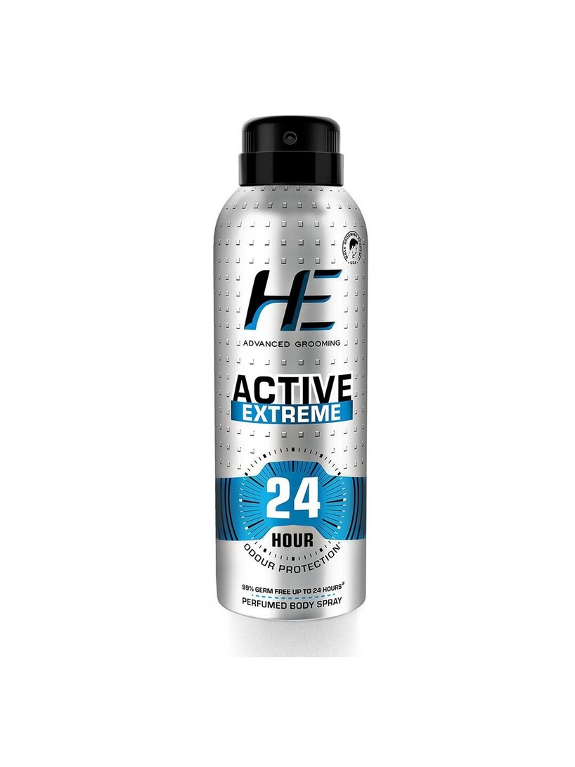 HE Men Active Extreme Perfumed Body Spray Deodorant - 100g