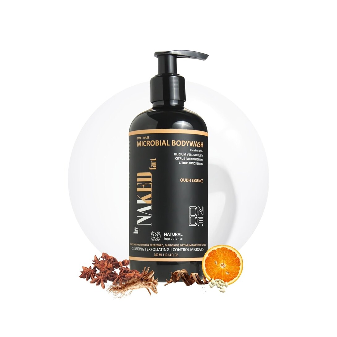 By NAKED fact SMCT Base Microbial OUD Body Wash 300ml 