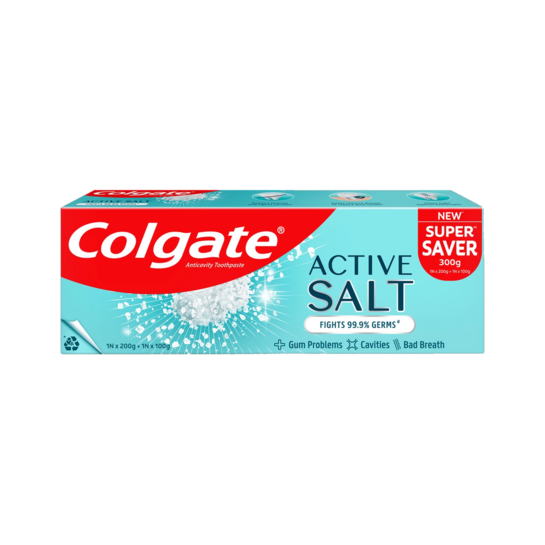 Colgate Active Salt Mint Daily Germ Protection Toothpaste (300 g)