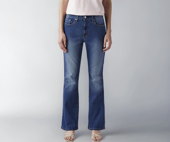 Levi's Women's 725 High-Rise Bootcut Cotton Denim Jeans