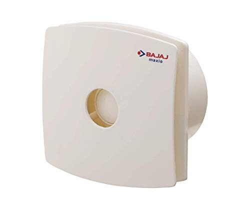 Bajaj Maxio 150 MM 23 Watts Exhaust Fan | High Speed | Rust Proof Body | Easy to Mount | Lower Energy Consumption | 2 Yr Warranty White