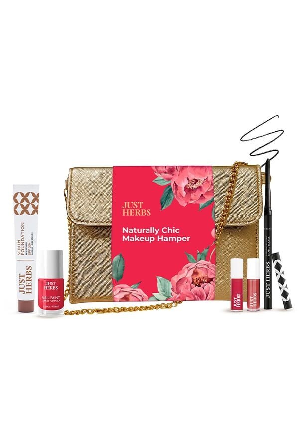 Naturally Chic Makeup Hamper  - Kit of 5 + Chic Sling Bag