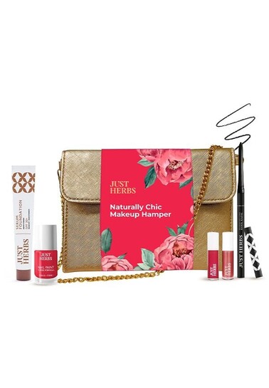 Naturally Chic Makeup Hamper  - Kit of 5 + Chic Sling Bag
