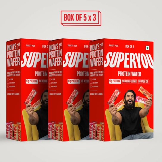 Protein Wafers - Variety Pack of 15