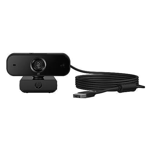 HP 430 Full HD Webcam – Auto Focus, Light Adjustment & Integrated Privacy Shutter