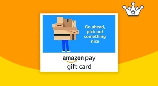 Amazon Pay Shopping Egift Card Get Up To ₹750 Back 1.5% Offer, Min Order: ₹10000(user specific)