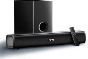 Mivi Fort Sonic 150 Soundbar, 2.1 Channel, Multi-Input & EQ Modes...more