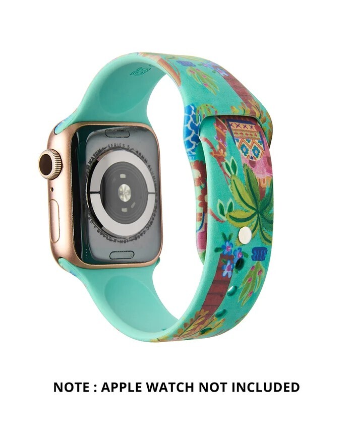 Jaipurscape Printed Sporty Silicone Apple Watch Band for 38/40/41mm Dials