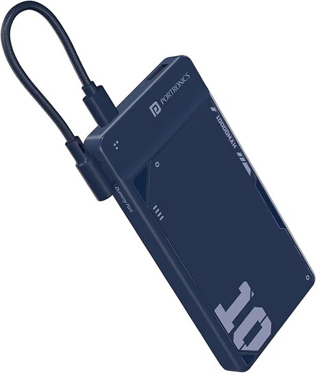 Portronics Luxcell Uno 10K 10000 mAh 22.5W Fast Charging Power Bank