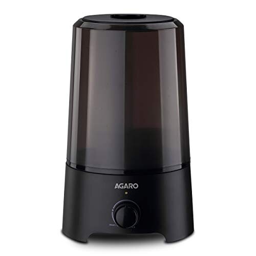 AGARO Verge Cool Mist Humidifier, 2.5L, For Bedroom, Home, Office, Adjustable Mist Output, Super Quiet, 360° Nozzle, Auto Shut Off