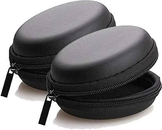 Inefable® Earphone Headphone Case Pouch Cover Carrying Case for Earphones, Headset, Pen Drives, 